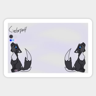 Cinderpelt Ref Sticker